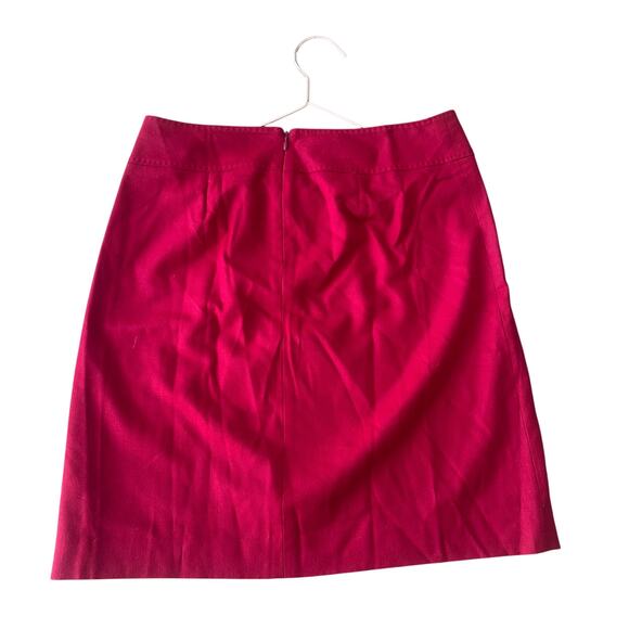 Talbots Dresses & Skirts - Talbots red wool blend lined skirt size 6